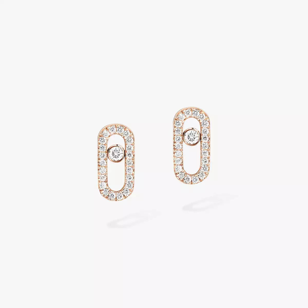 [ECHO]Move Uno Diamond Earrings