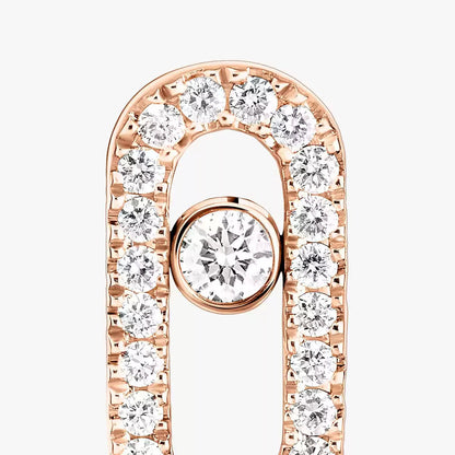 [ECHO]Move Uno Diamond Earrings