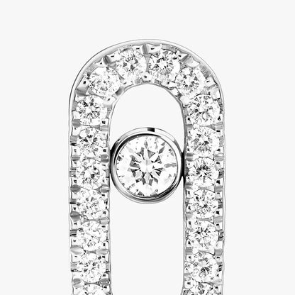 [ECHO]Move Uno Diamond Earrings