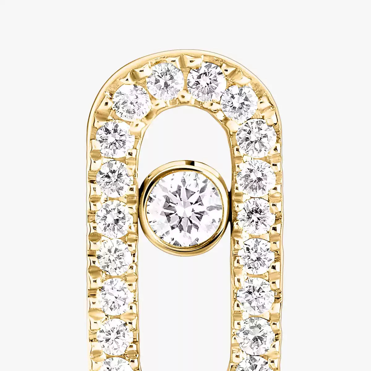 [ECHO]Move Uno Diamond Earrings
