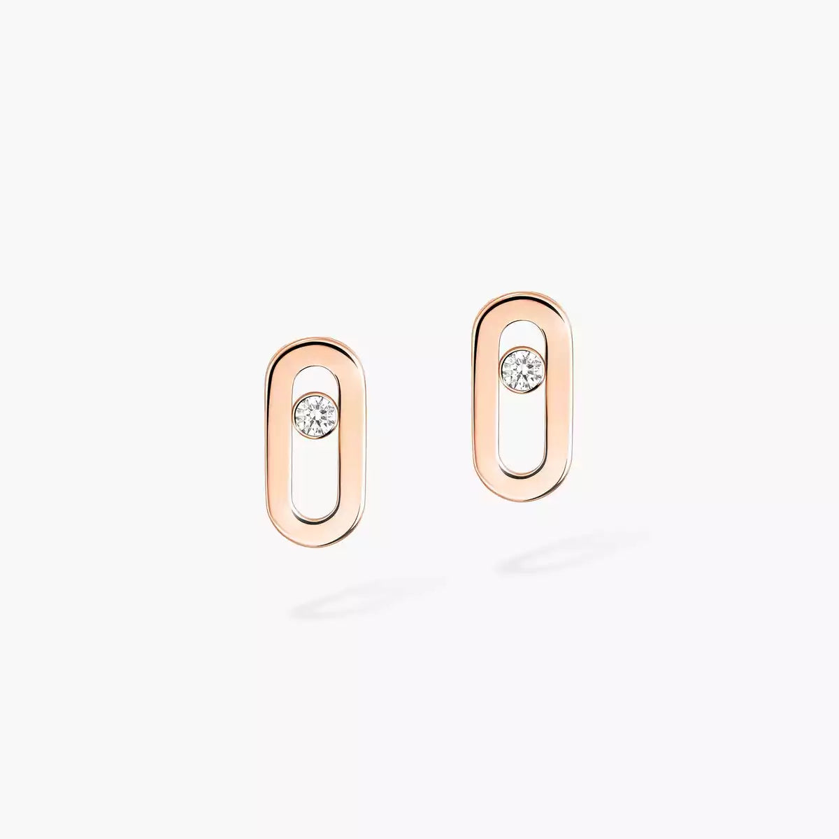 [ECHO]Move Uno Diamond Stud Earrings