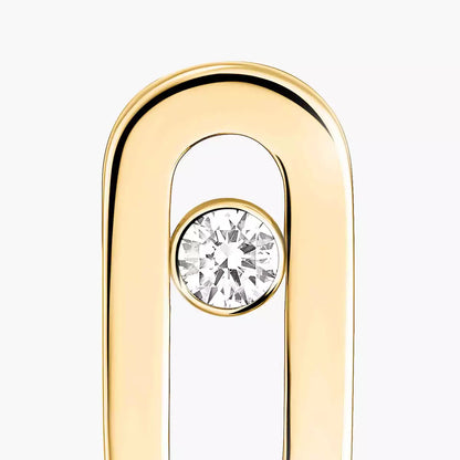[ECHO]Move Uno Diamond Stud Earrings