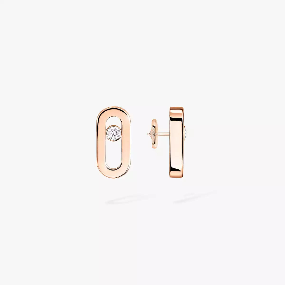 [ECHO]Move Uno Diamond Stud Earrings