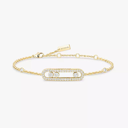[ECHO]Pavé Baby Move Diamond Bracelet