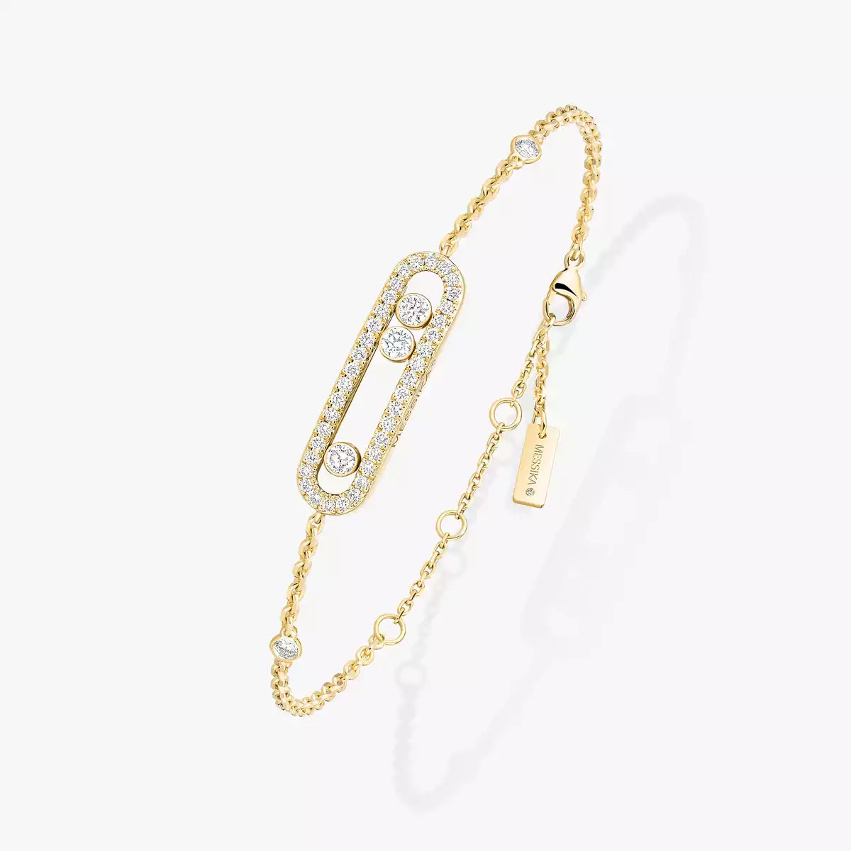 [ECHO]Pavé Baby Move Diamond Bracelet