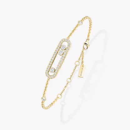 [ECHO]Pavé Baby Move Diamond Bracelet