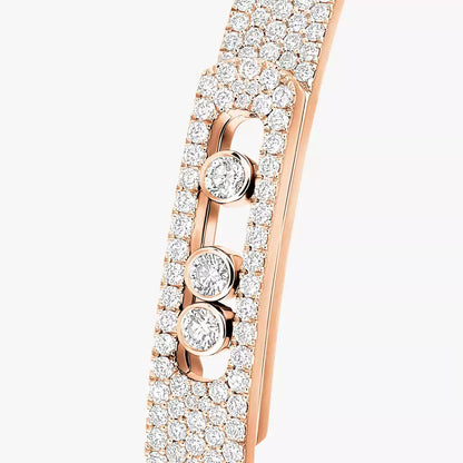 [ECHO]Move Noa Full Pavé Diamond Bangle Bracelet