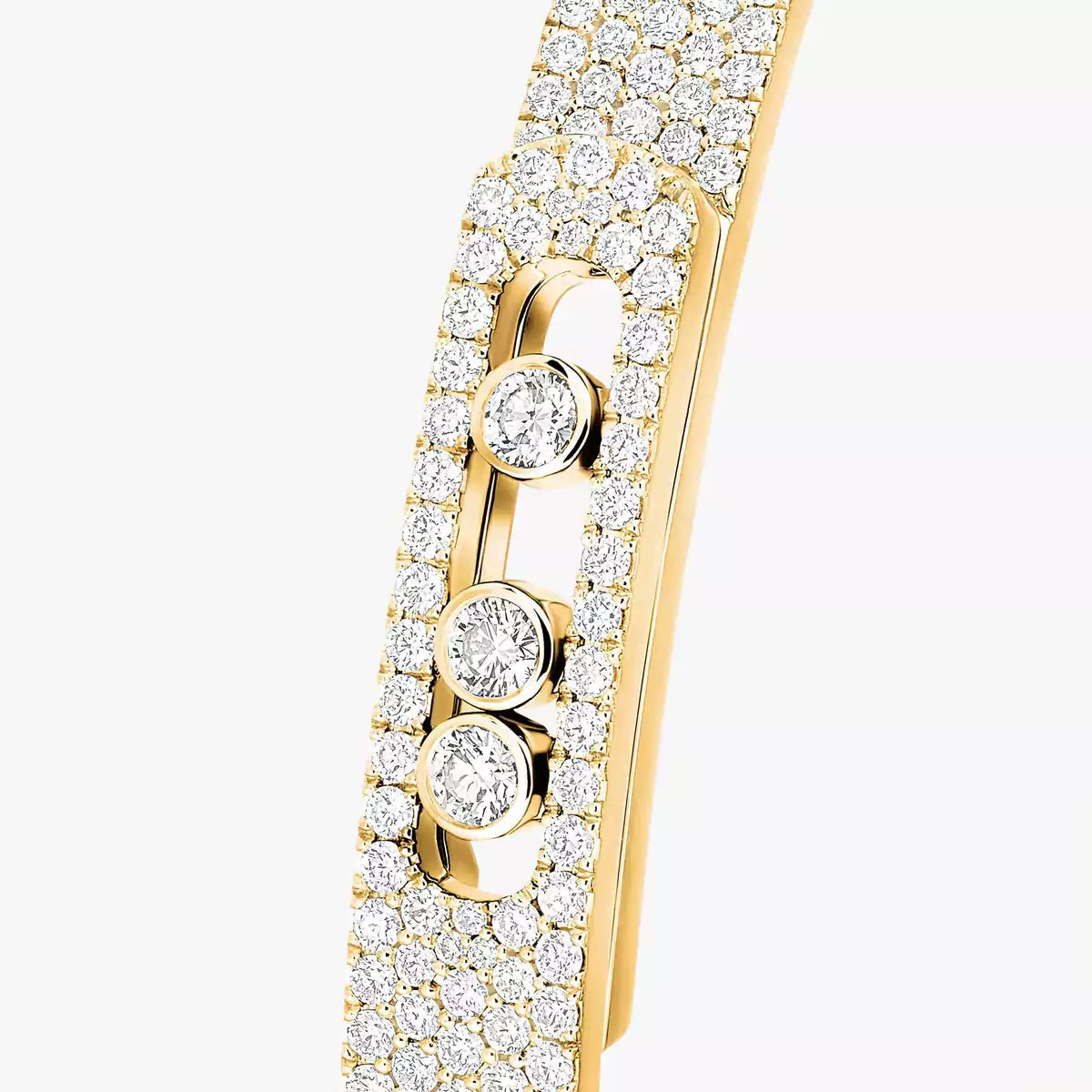 [ECHO]Move Noa Full Pavé Diamond Bangle Bracelet
