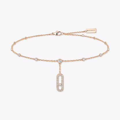 [ECHO] Move Uno pavé ankle bracelet