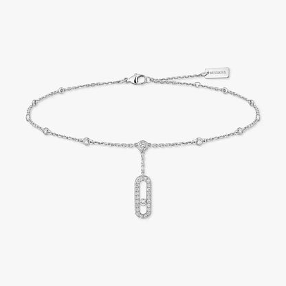 [ECHO] Move Uno pavé ankle bracelet
