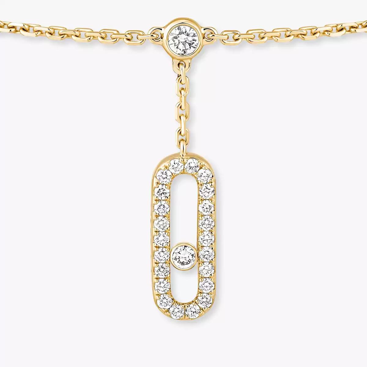 [ECHO] Move Uno pavé ankle bracelet
