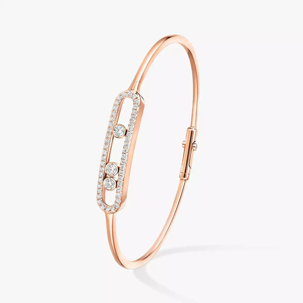 [ECHO]Move Pavé Diamond Bangle Bracelet M