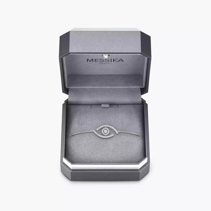[ECHO]Lucky Eye Pave-Set Diamond Bracelet
