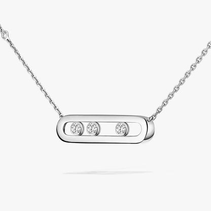 [ECHO] Baby Move Gold Diamond Necklace