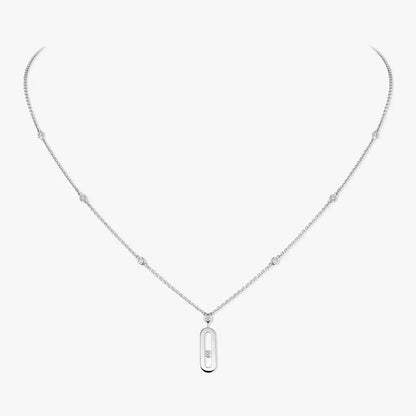 [ECHO] Move Uno Gold Diamond Long Necklace
