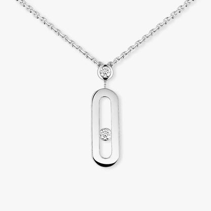 [ECHO] Move Uno Gold Diamond Long Necklace