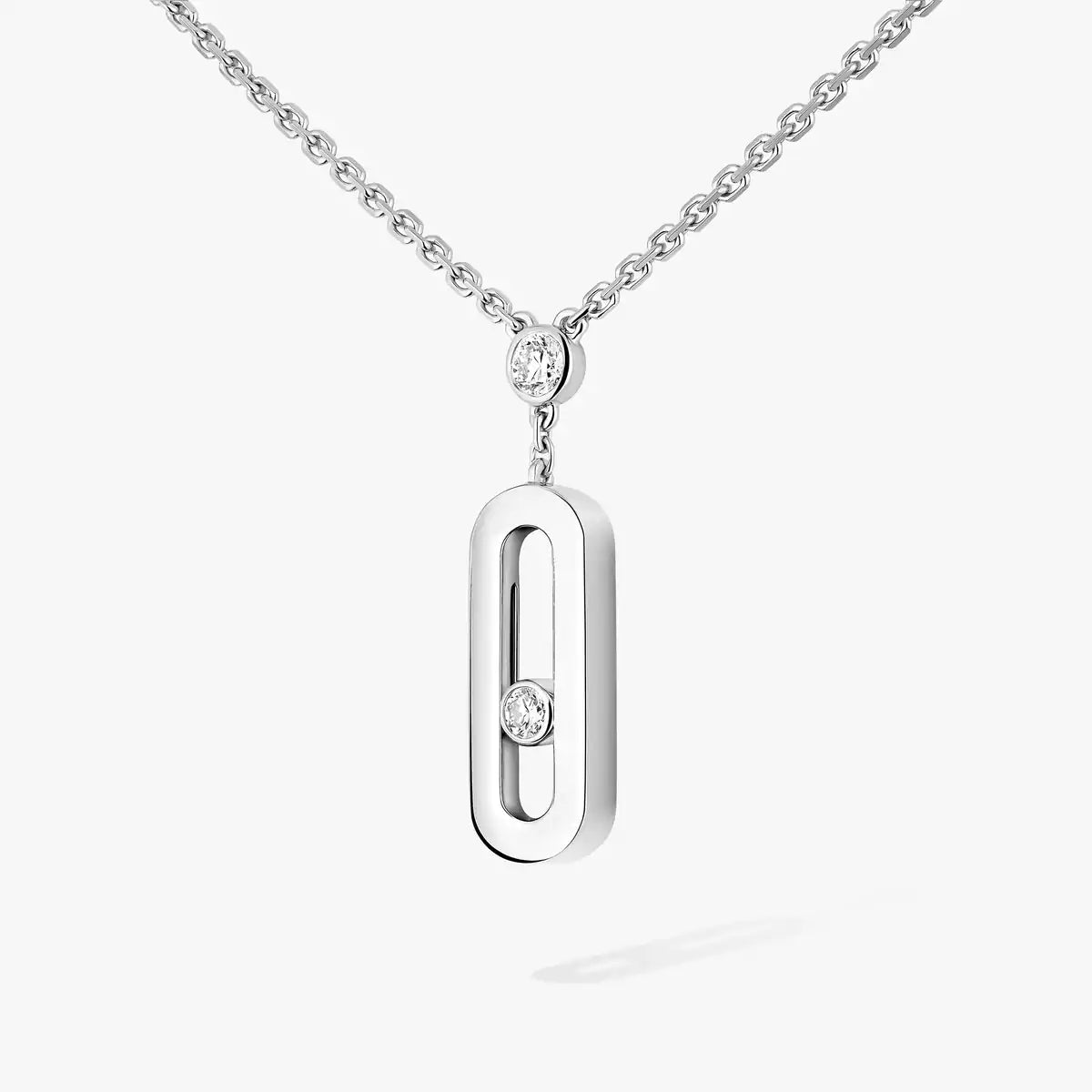 [ECHO] Move Uno Gold Diamond Long Necklace