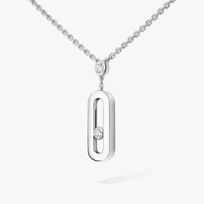 [ECHO] Move Uno Gold Diamond Long Necklace