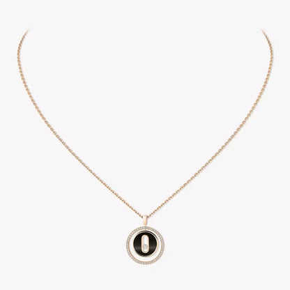 [ECHO]Lucky Move Diamond Necklace in Rose Gold and White Mother-of-Pearl