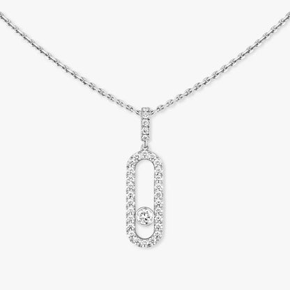 [ECHO]Move Uno Diamond Necklace in Rose Gold