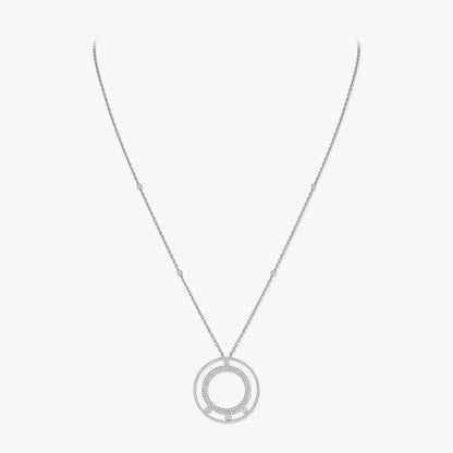 [ECHO]Move Romane Long Pave_-Set Diamond Necklace