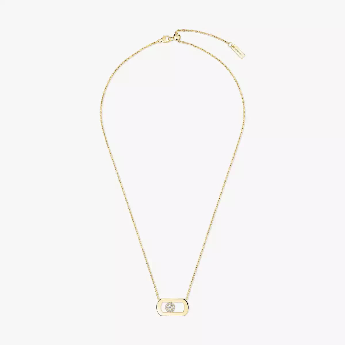 [ECHO]So Move Diamond Necklace in Gold