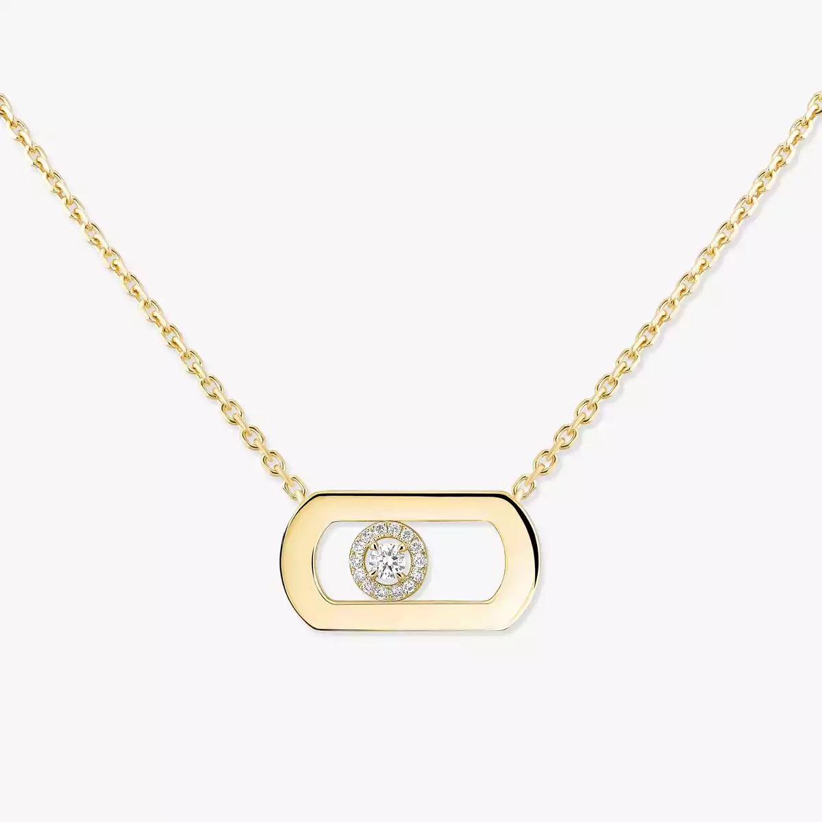 [ECHO]So Move Diamond Necklace in Gold