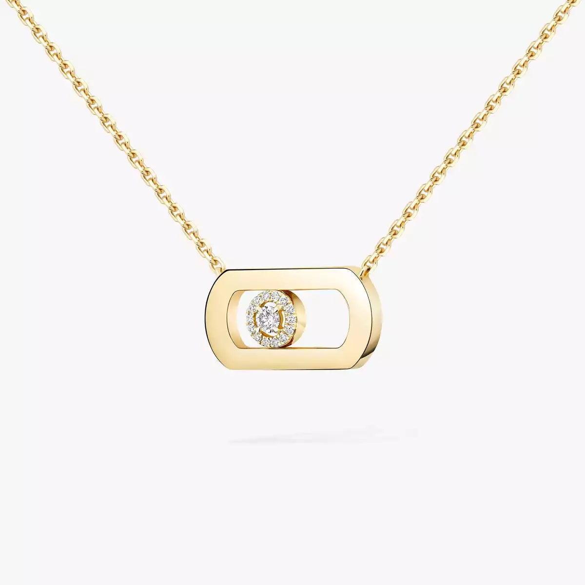 [ECHO]So Move Diamond Necklace in Gold