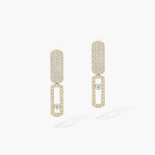 [ECHO]Imperial Move SM Diamond Earrings