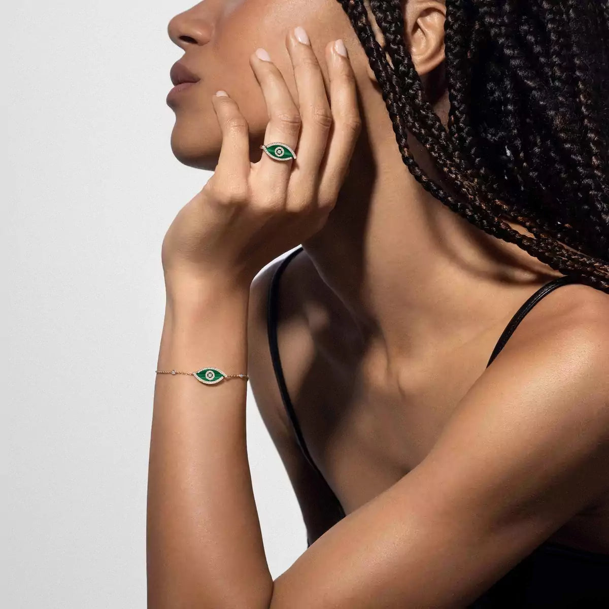 [ECHO]Lucky Eye Diamond Bracelet