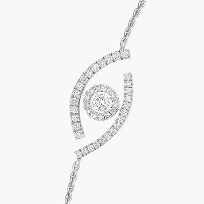 [ECHO]Lucky Eye Pave-Set Diamond Bracelet