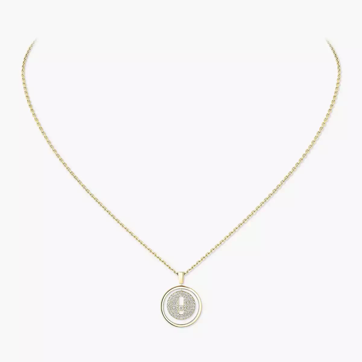 [ECHO] Lucky Move Diamond Necklace