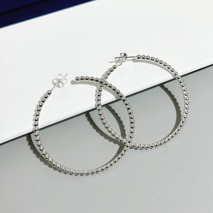 [ECHO] SMOOTH BEAD STUD EARRINGS