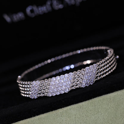 [ECHO]  FIVE-ROW DIAMOND BRACELET