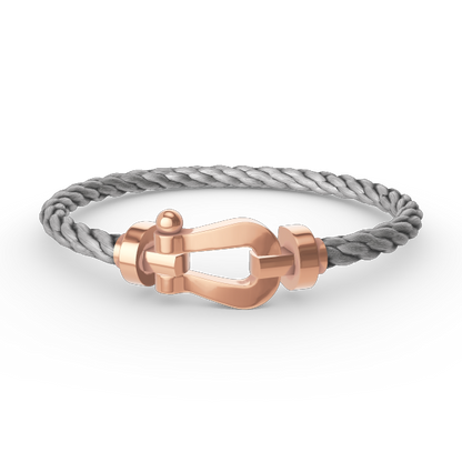 [ECHO ]FORCE LARGE HORSESHOE NO DIAMOND BRACELET ROSE GOLD