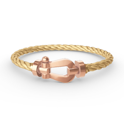 [ECHO ]FORCE LARGE HORSESHOE NO DIAMOND BRACELET ROSE GOLD