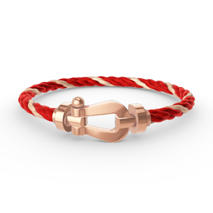 [ECHO ]FORCE LARGE HORSESHOE NO DIAMOND BRACELET ROSE GOLD