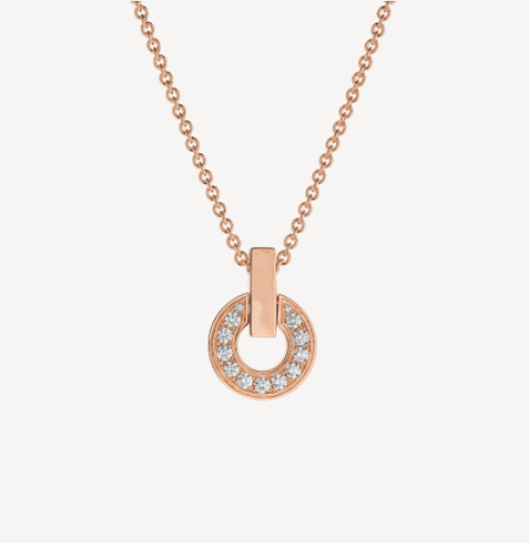 [ECHO ]GARI NECKLACE PINK GOLD DIAMOND
