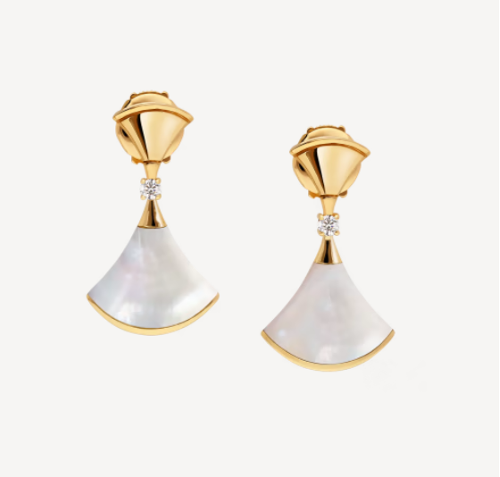 [ECHO ]DREAM MOP 1 DIAMOND EARRINGS
