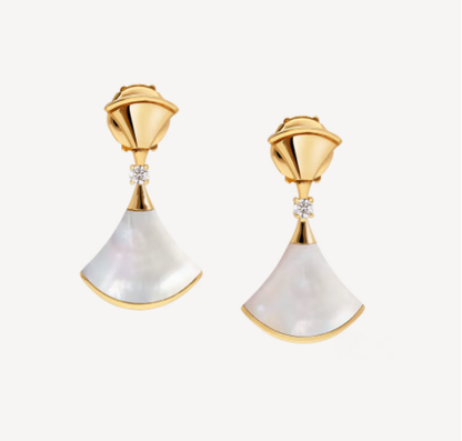 [ECHO ]DREAM MOP 1 DIAMOND EARRINGS