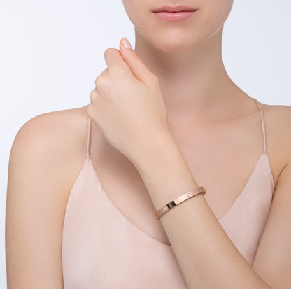 [ECHO ]LOVE BRACELET 6.1MM 4 DIAMONDS