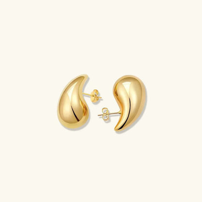 [Echo Fine]Sandra Teardrop Gold Earrings
