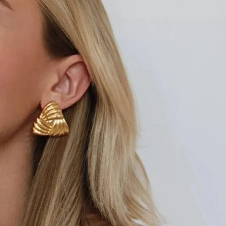 [Echo Fine]Brigitte Gold Earrings