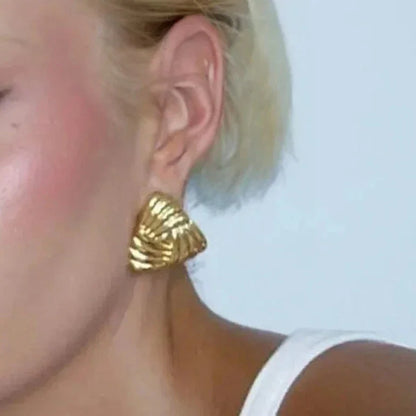 [Echo Fine]Brigitte Gold Earrings