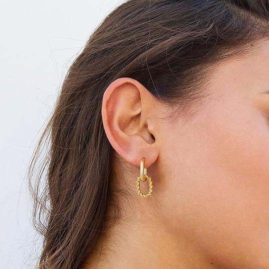 [Echo Fine]Skadi Gold Earrings
