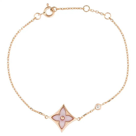 [ECHO ]STAR 1 DIAMOND PINK GOLD BRACELET