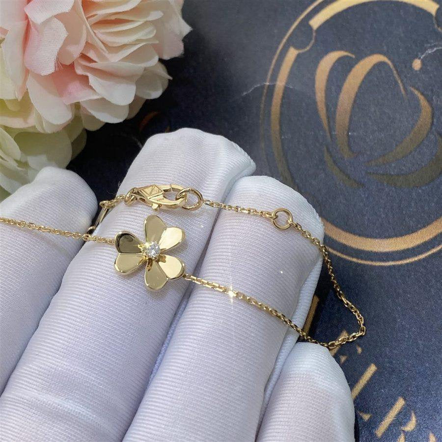 [ECHO ]FRIVOLE GOLD FLOWER BRACELET