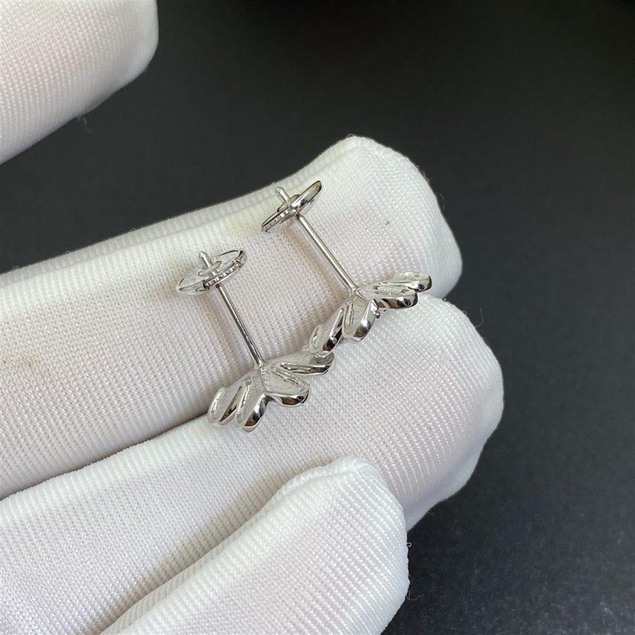[ECHO ]FRIVOLE MINI SILVER FLOWER EARRINGS
