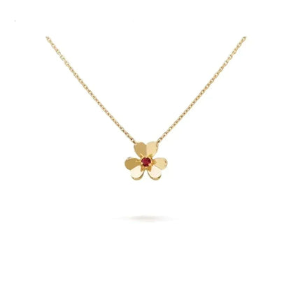 [ECHO ]FRIVOLE GOLD FLOWER NECKLACE