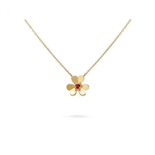 [ECHO ]FRIVOLE GOLD FLOWER NECKLACE